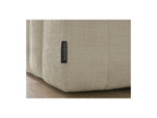 Anakin - Canapé Droit Fixe 3 Places - Tissu Texturé - 2 Coussins
