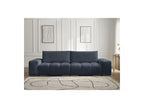 Anakin - Canapé Droit Fixe 3 Places - Tissu Texturé - 2 Coussins