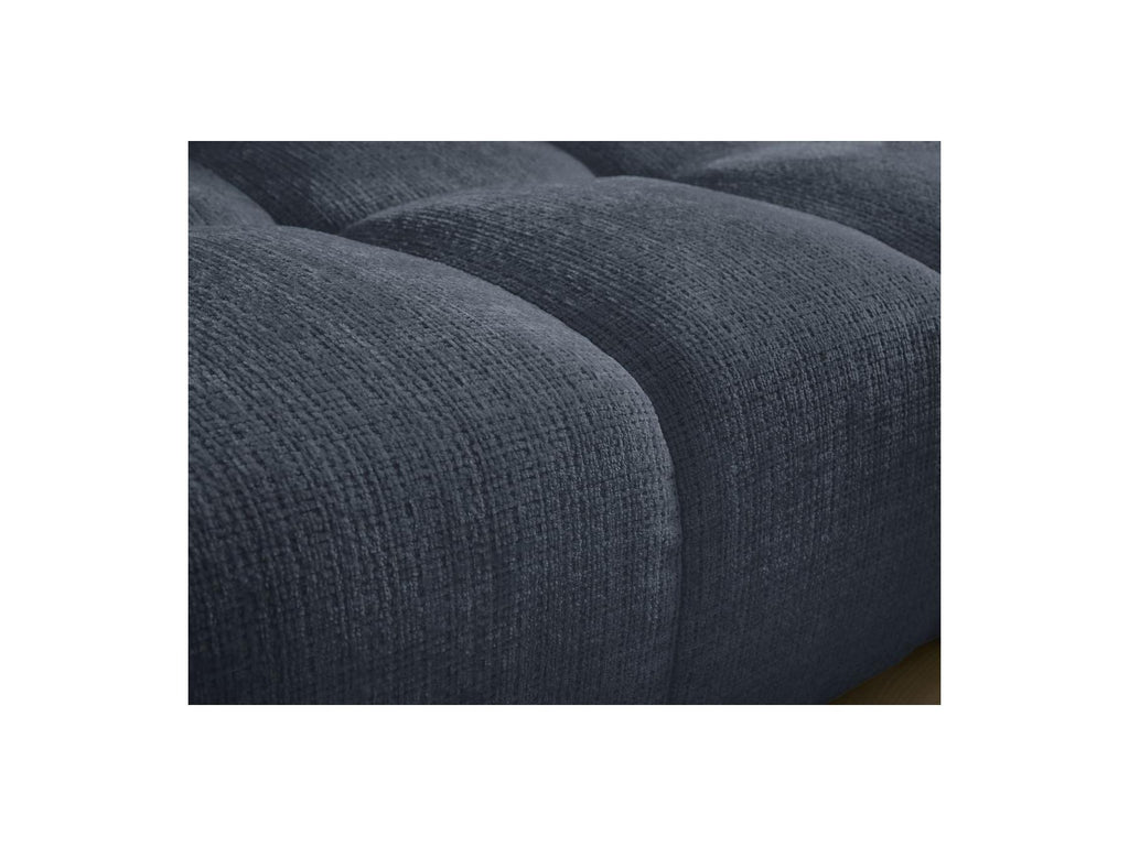 Anakin - Canapé Droit Fixe 3 Places - Tissu Texturé - 2 Coussins