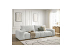 Anakin - Canapé Droit Fixe 3 Places - Tissu Texturé - 2 Coussins
