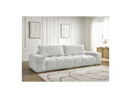 Anakin - Canapé Droit Fixe 3 Places - Tissu Texturé - 2 Coussins