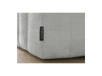 Anakin - Canapé Droit Fixe 3 Places - Tissu Texturé - 2 Coussins