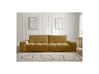 Anakin - Canapé Droit Fixe 3 Places - Tissu Texturé - 2 Coussins