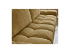 Anakin - Canapé Droit Fixe 3 Places - Tissu Texturé - 2 Coussins