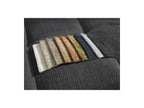 Anakin - Canapé Droit Fixe 3 Places - Tissu Texturé - 2 Coussins