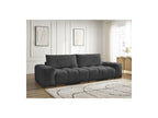 Anakin - Canapé Droit Fixe 3 Places - Tissu Texturé - 2 Coussins