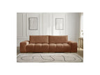 Anakin - Canapé Droit Fixe 3 Places - Tissu Texturé - 2 Coussins