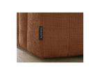 Anakin - Canapé Droit Fixe 3 Places - Tissu Texturé - 2 Coussins
