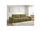 Anakin - Canapé Droit Fixe 3 Places - Tissu Texturé - 2 Coussins