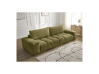 Anakin - Canapé Droit Fixe 3 Places - Tissu Texturé - 2 Coussins