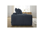 Anakin - Canapé Droit Fixe 3 Places - Tissu Texturé - 6 Coussins