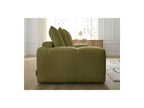 Anakin - Canapé Droit Fixe 3 Places - Tissu Texturé - 6 Coussins