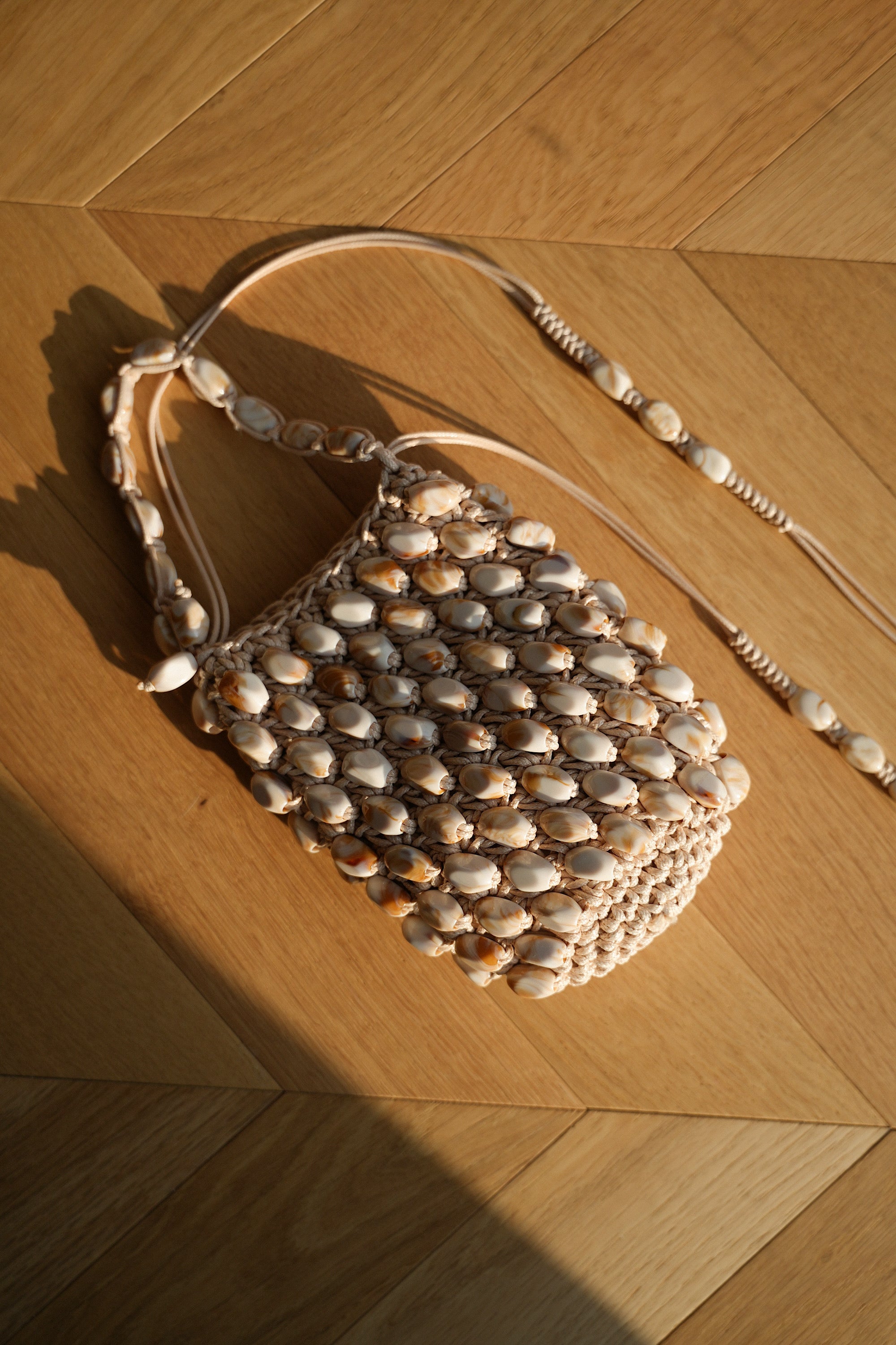 Sac Perlé Suzana - Beige
