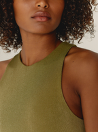 Top Shiny Khaki