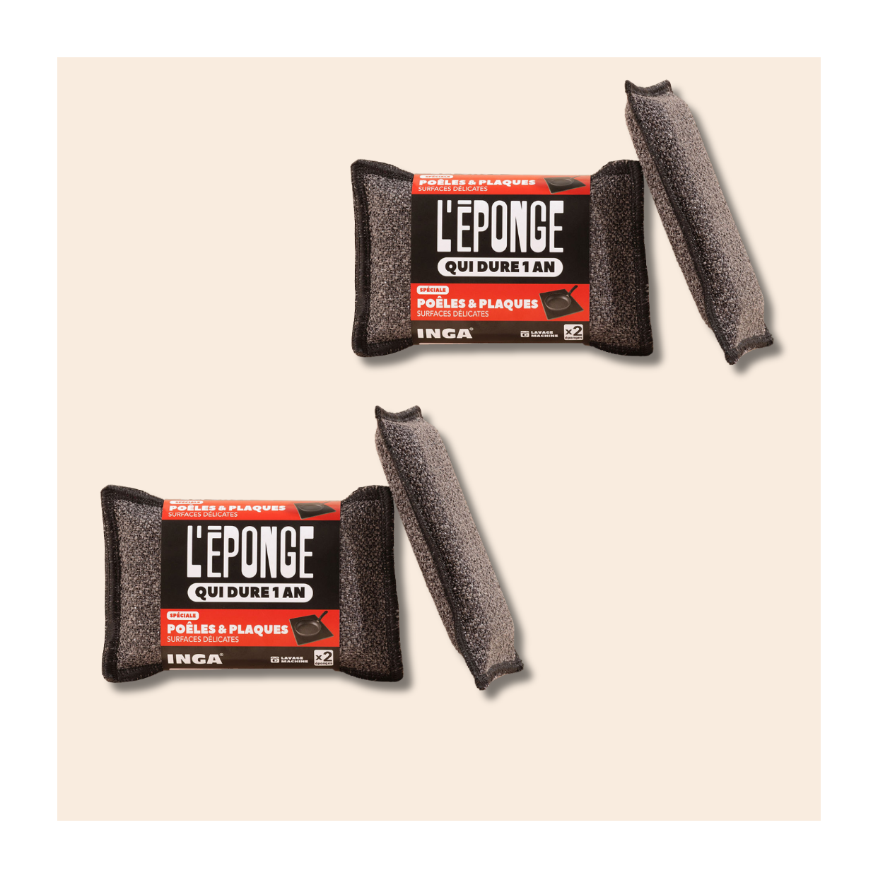 Pan and Plate Sponge Duo