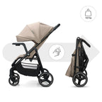 TRIG 3 Pushchair with Tray Beige