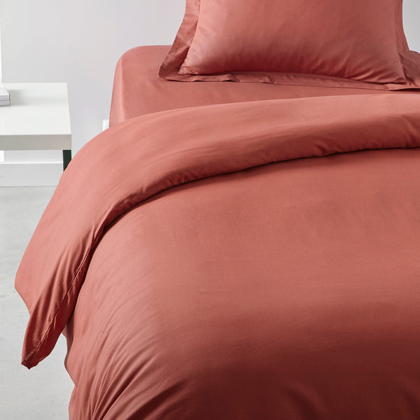 Permanent Uni Essential - Copripiumino - Terracotta