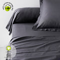 Organic - Funda De Almohada Cilindrica Organic - Gris