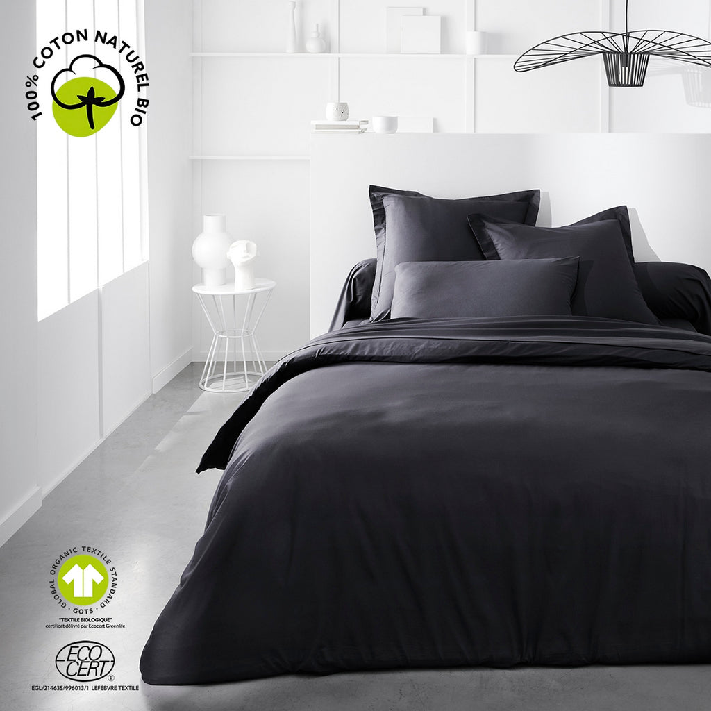 Organic - Funda De Almohada Cilindrica Organic - Gris
