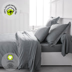 Organic - Funda De Almohada Cilindrica Organic - Gris