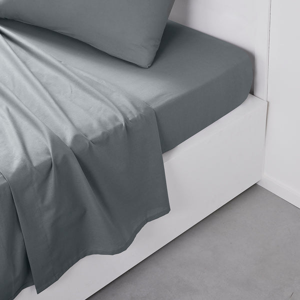 Organic - Lenzuolo Cordonetto - Grigio