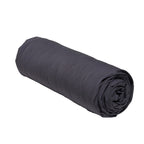 Percale Permanent Premium - Percale Fitted Sheet - Charcoal