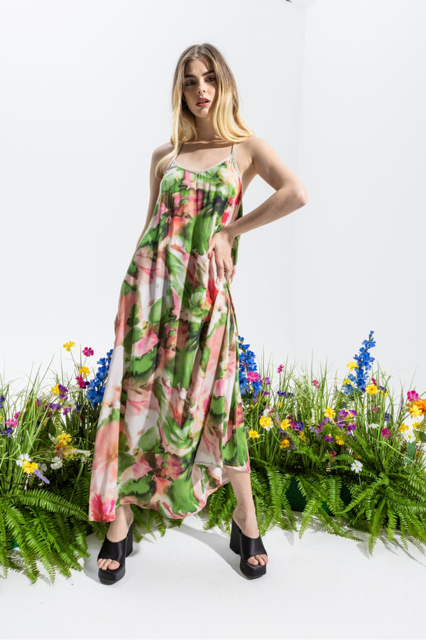 The Lola Maxi Flou Dress