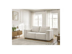 Chelsea - Sofá recto convertible con apertura exprés - Tejido texturizado - 160X200