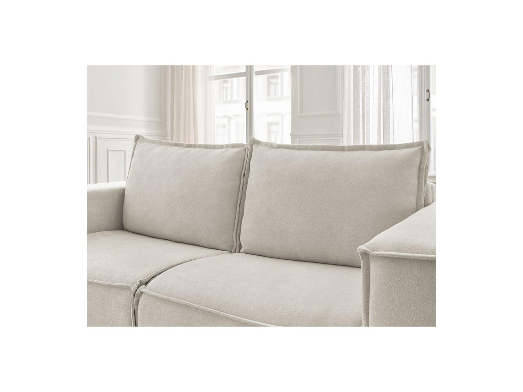 Chelsea - Sofá recto convertible con apertura exprés - Tejido texturizado - 160X200