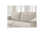 Chelsea - Sofá recto convertible con apertura exprés - Tejido texturizado - 160X200