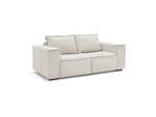 Chelsea - Sofá recto convertible con apertura exprés - Tejido texturizado - 160X200