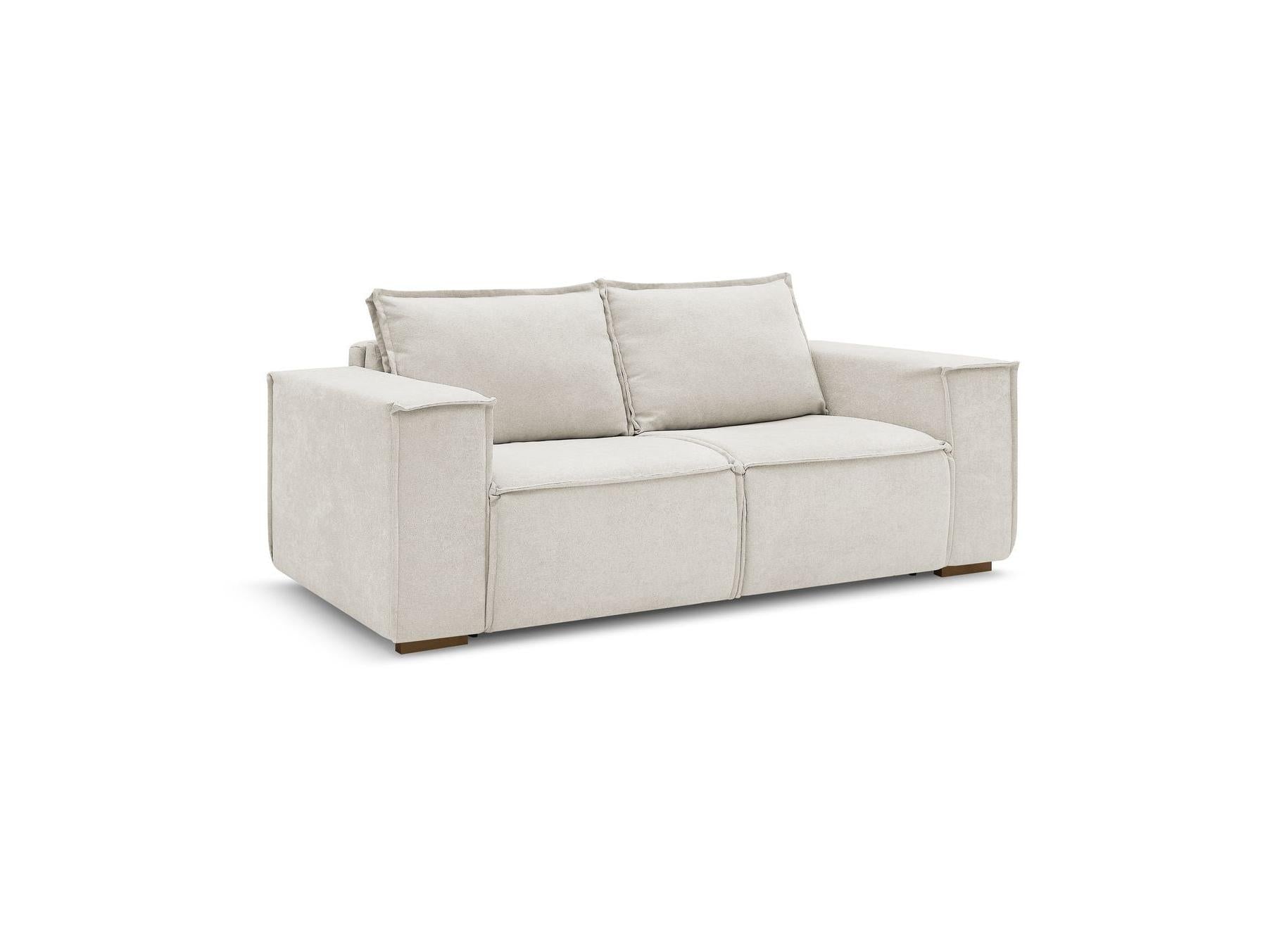 Chelsea - Sofá recto convertible con apertura exprés - Tejido texturizado - 160X200