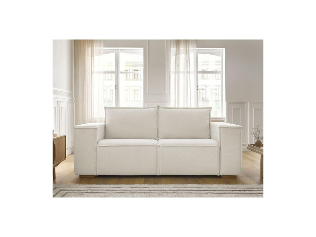 Chelsea - Sofá recto convertible con apertura exprés - Tejido texturizado - 160X200