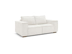 Chelsea - Sofá recto convertible con apertura exprés - Tejido texturizado - 160X200