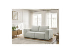 Chelsea - Sofá recto cama con apertura exprés - Tejido texturizado - 140X200