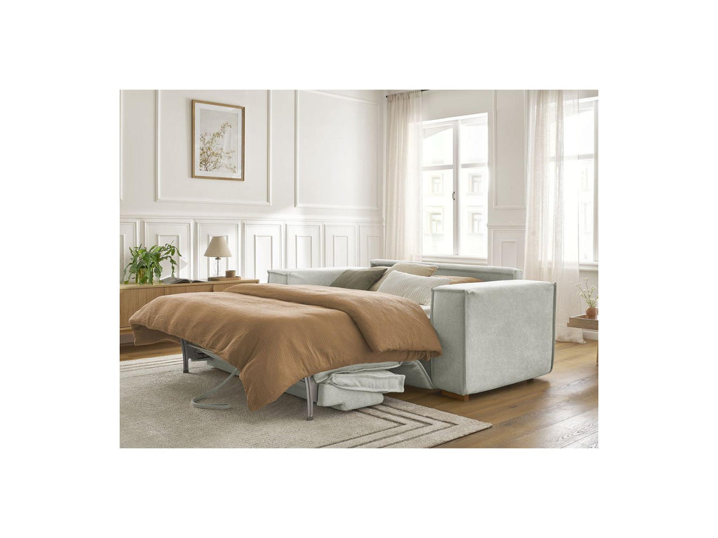 Chelsea - Sofá recto convertible con apertura exprés - Tejido texturizado - 160X200