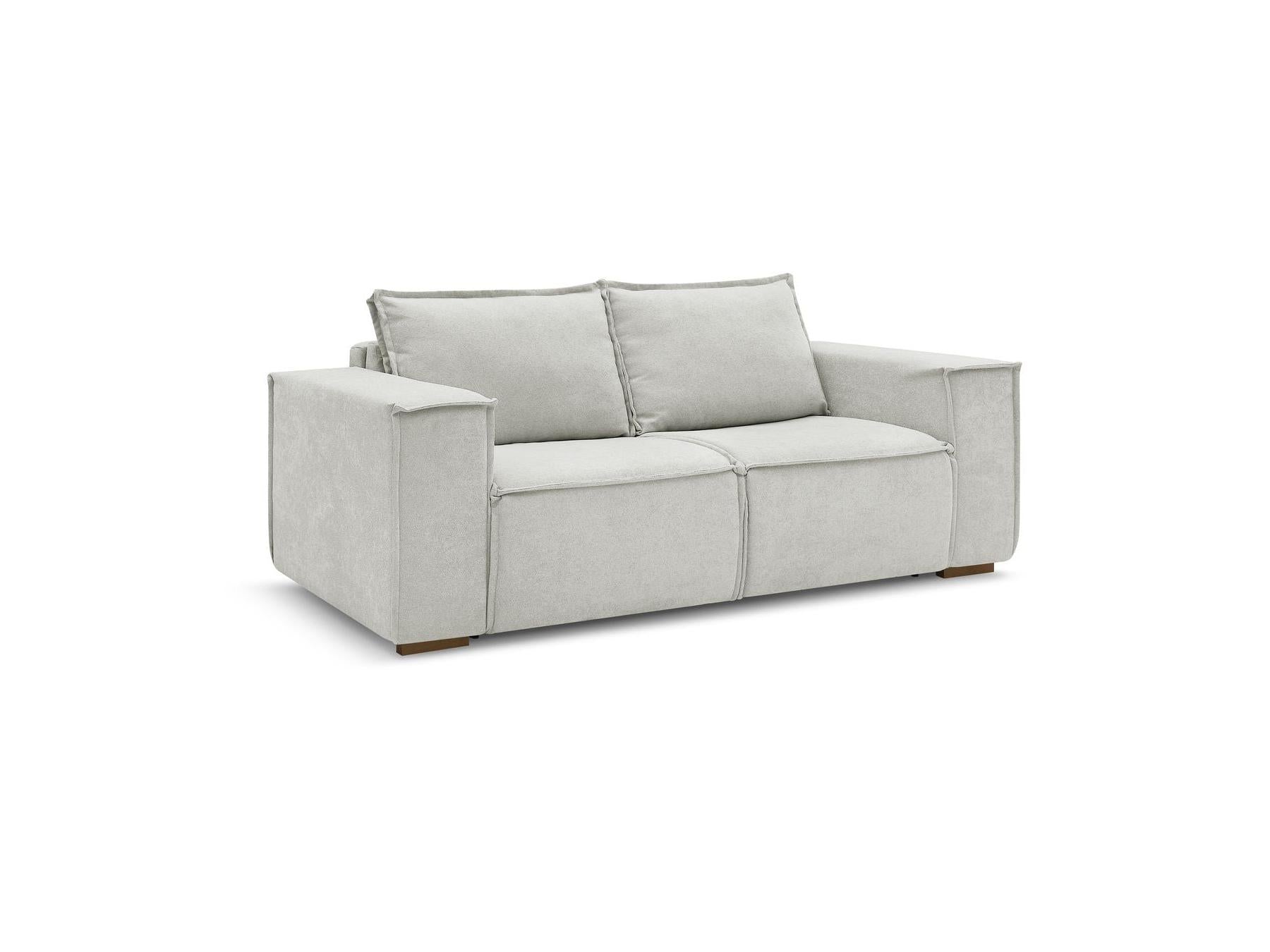 Chelsea - Sofá recto convertible con apertura exprés - Tejido texturizado - 160X200