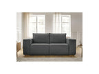 Chelsea - Sofá recto convertible con apertura exprés - Tejido texturizado - 160X200