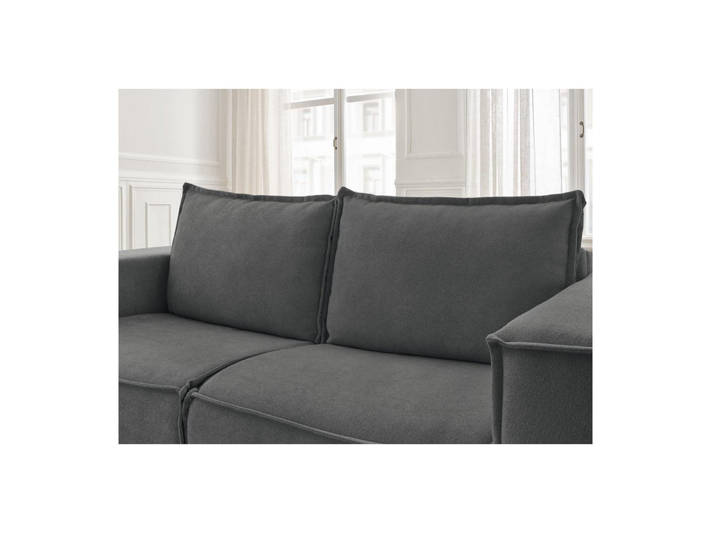 Chelsea - Sofá recto cama con apertura exprés - Tejido texturizado - 140X200