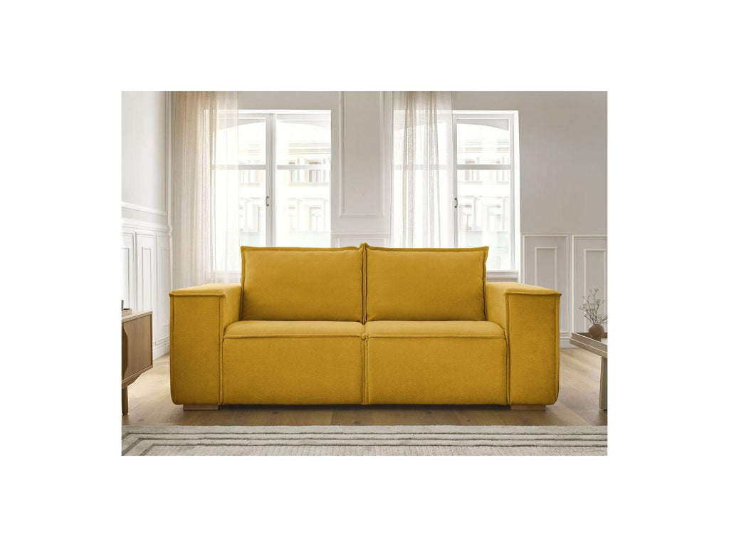 Chelsea - Sofá recto convertible con apertura exprés - Tejido texturizado - 160X200
