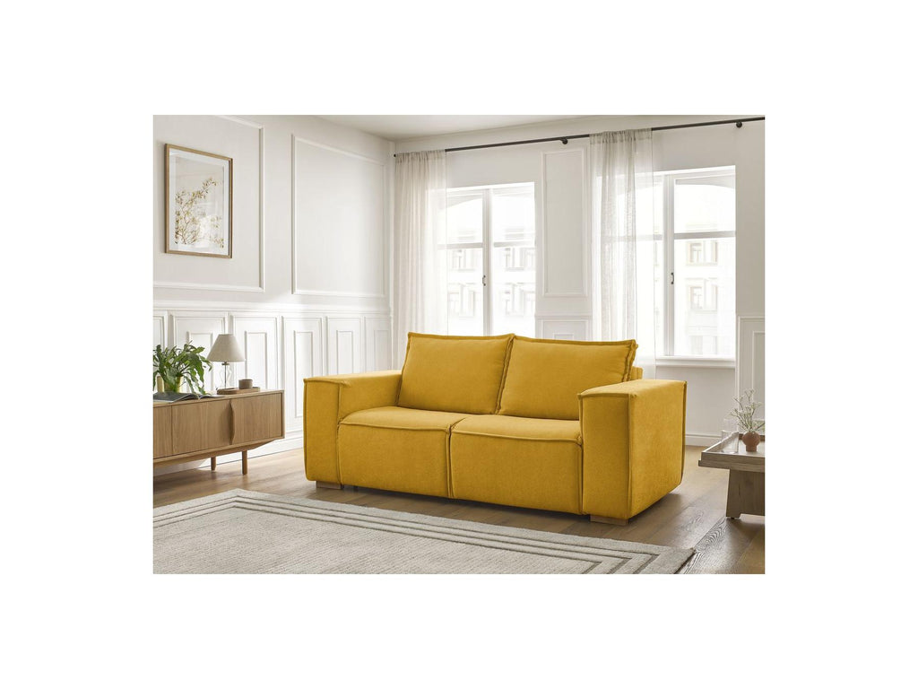 Chelsea - Sofá recto convertible con apertura exprés - Tejido texturizado - 160X200