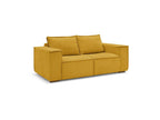 Chelsea - Sofá recto convertible con apertura exprés - Tejido texturizado - 160X200