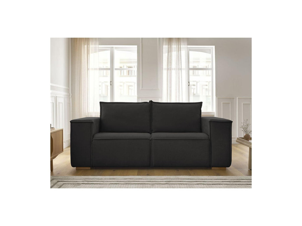 Chelsea - Sofá recto convertible con apertura exprés - Tejido texturizado - 160X200