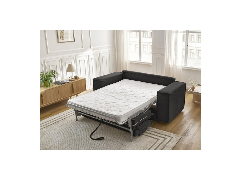 Chelsea - Sofá recto convertible con apertura exprés - Tejido texturizado - 160X200