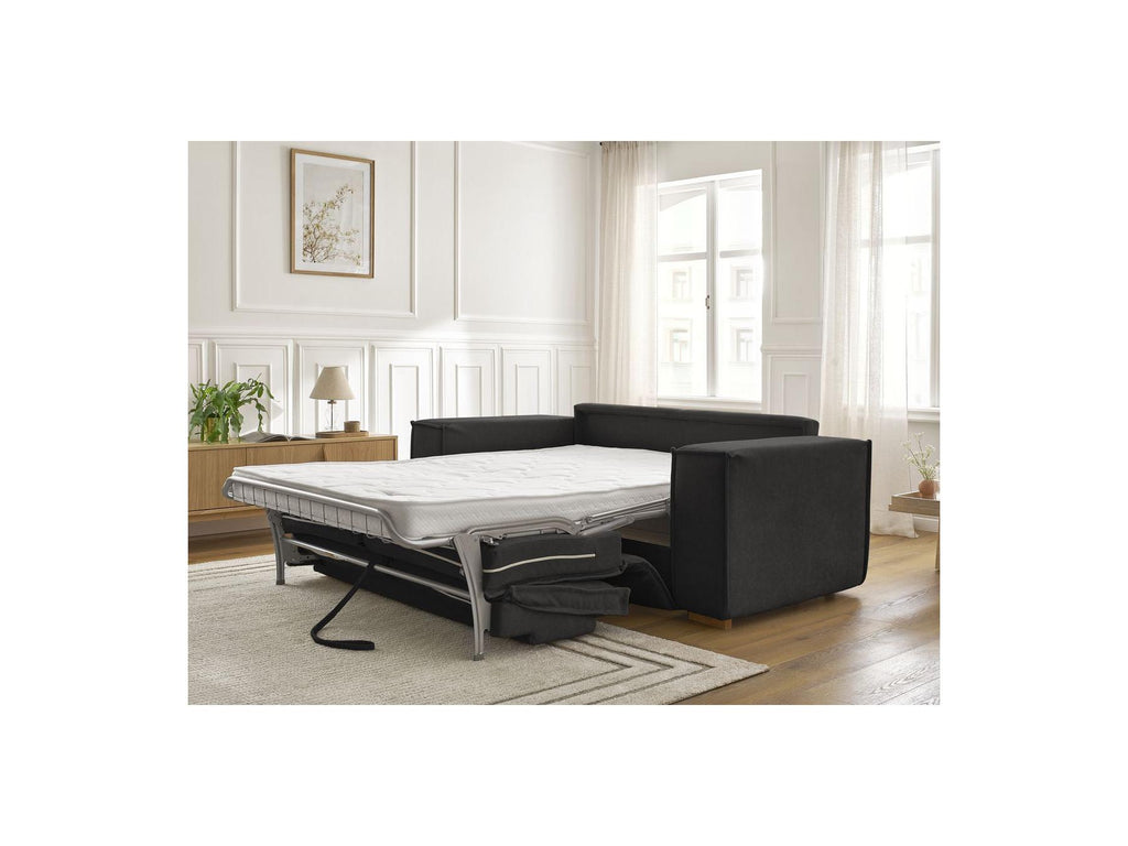 Chelsea - Sofá recto convertible con apertura exprés - Tejido texturizado - 160X200