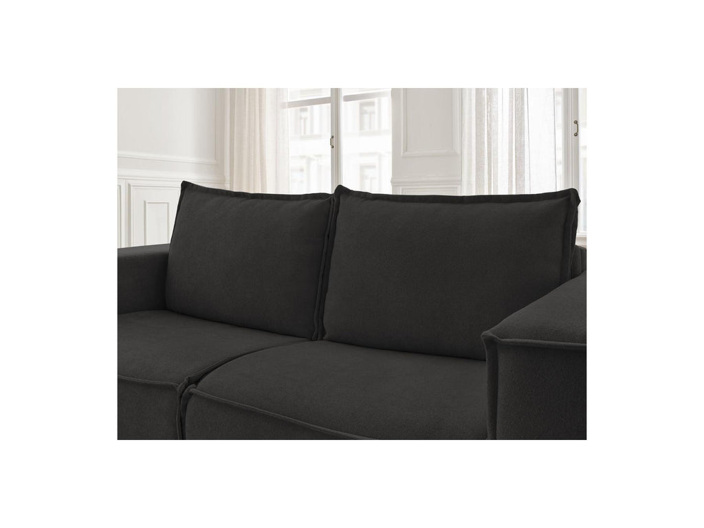 Chelsea - Sofá recto convertible con apertura exprés - Tejido texturizado - 160X200