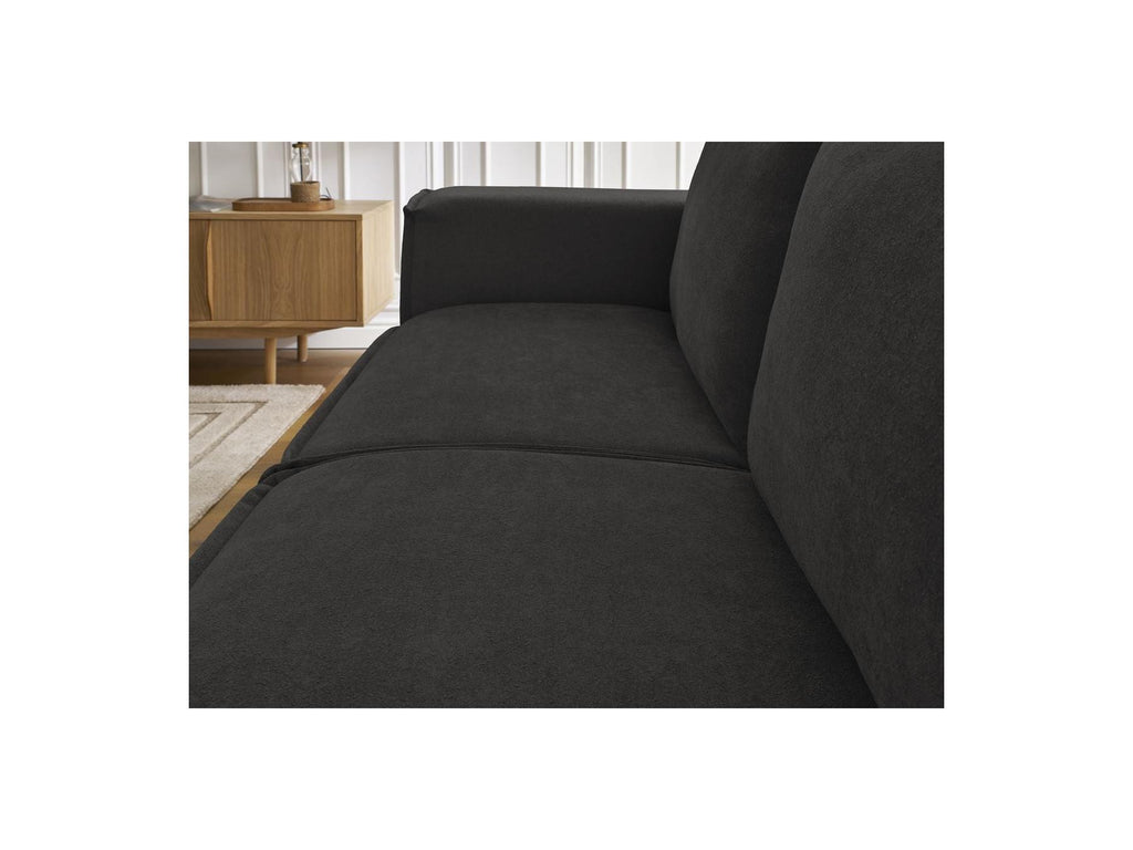 Chelsea - Sofá recto convertible con apertura exprés - Tejido texturizado - 160X200