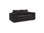 Chelsea - Sofá recto convertible con apertura exprés - Tejido texturizado - 160X200