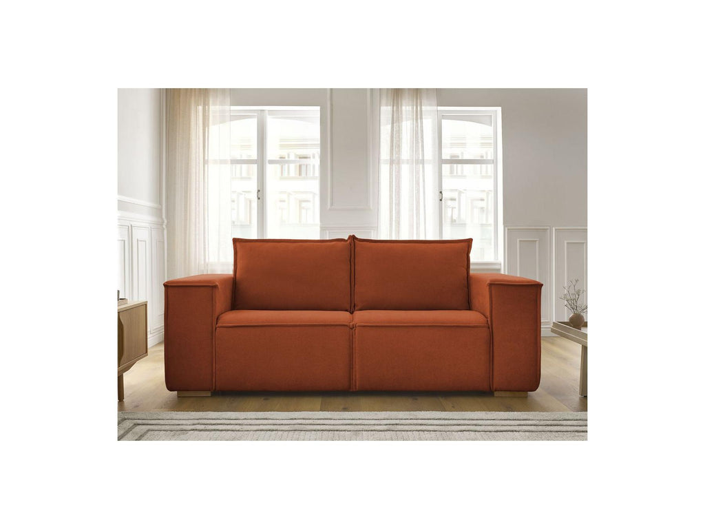 Chelsea - Sofá recto convertible con apertura exprés - Tejido texturizado - 160X200
