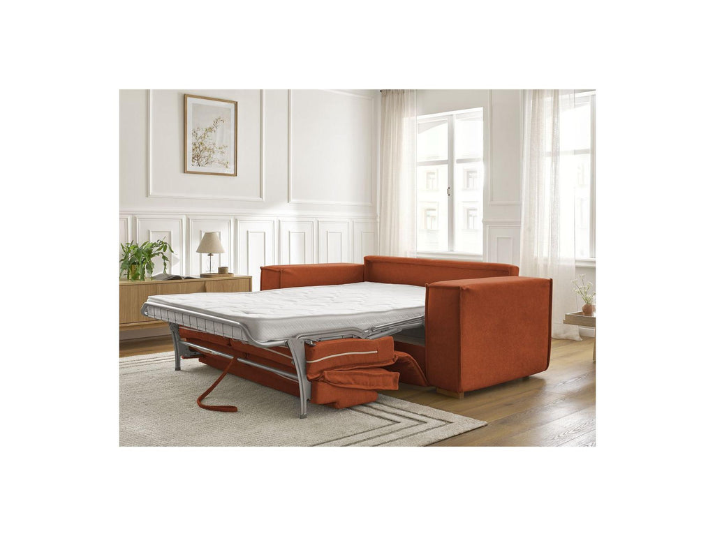 Chelsea - Sofá recto convertible con apertura exprés - Tejido texturizado - 160X200